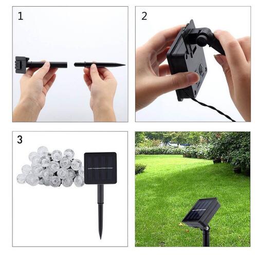 Solar Powered String Lights